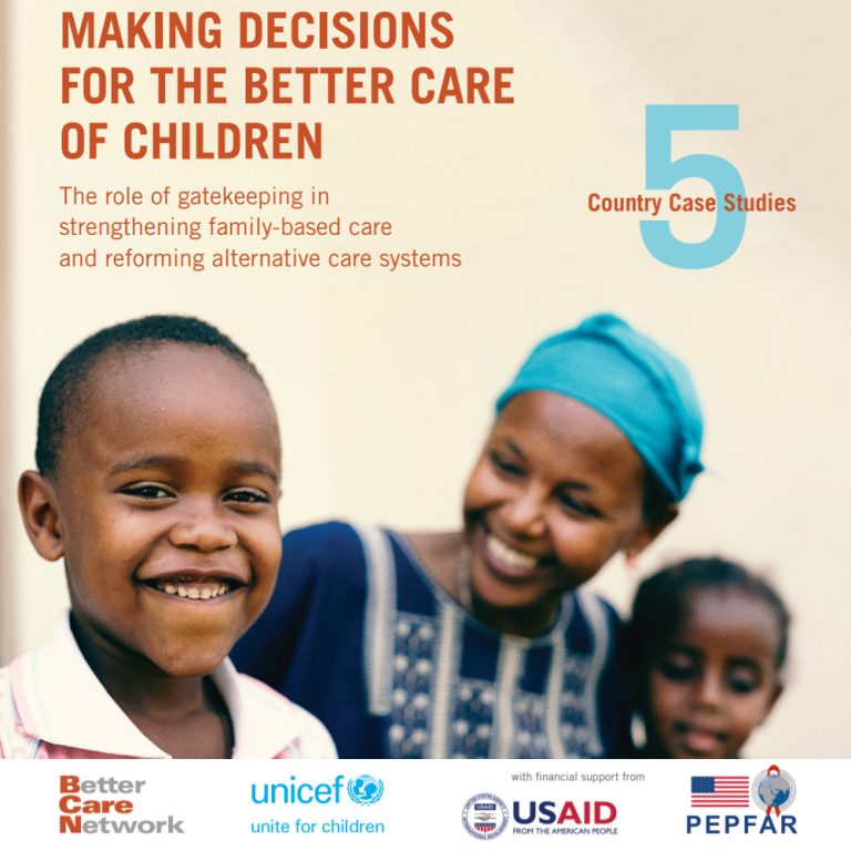 Making Decisions For The Better Care Of Children. The Role Of ...